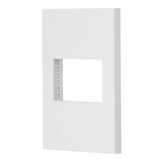PLACA 1 VENTANA BCO 1.5 MOD LINEA ESPAÑOLA (47044) PPSE15-EB