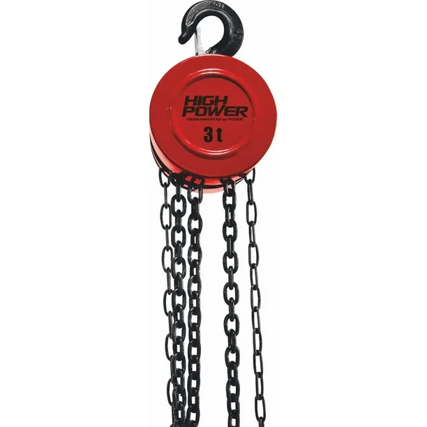 GARRUCHA 3 TONELADAS CON CADENA HIGCH03-C