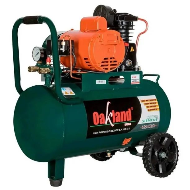 COMPRESOR IND. D/BANDA 3/4 HP 50 LTS -S OAKCOM3450