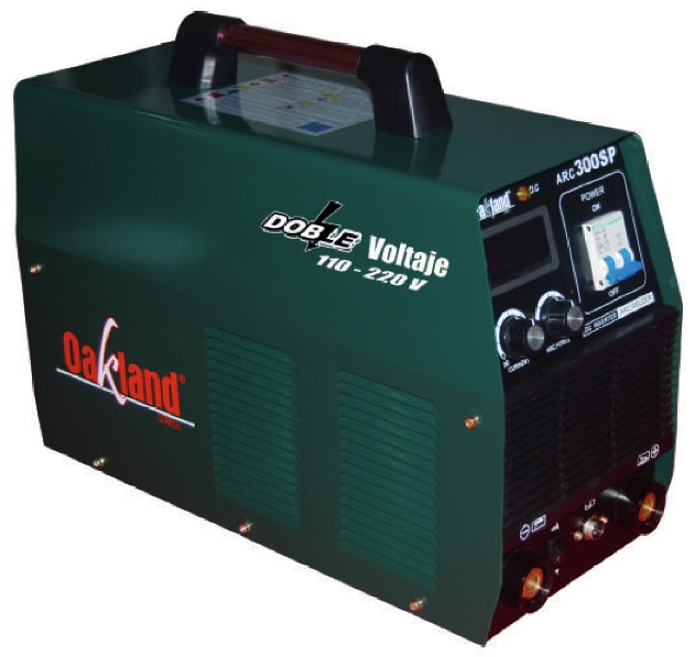 SOLDADORA INVERSOR PORTATIL 110-220 300AMP OAKSP-300