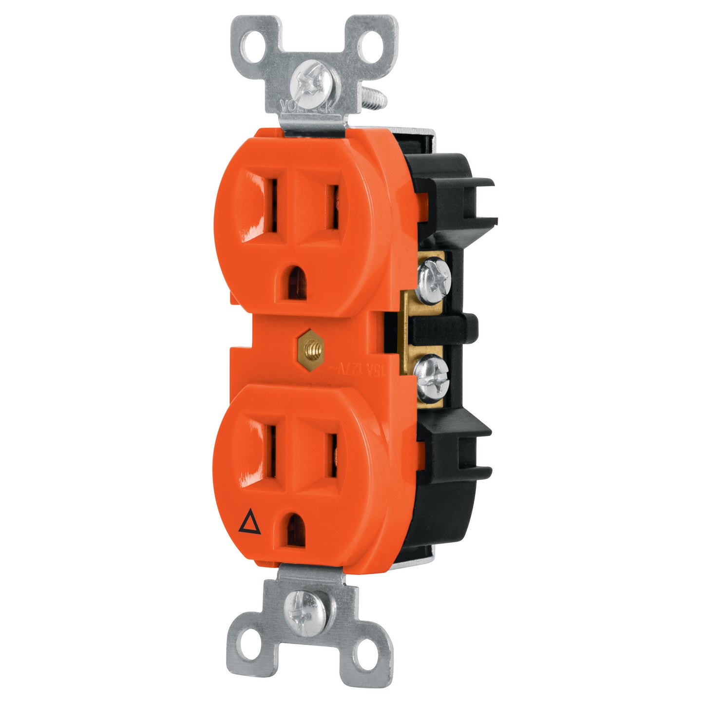 CONTACTO DOBLE TIERRA AISLADA VOLTECK (46105) CODO-TAS 46105