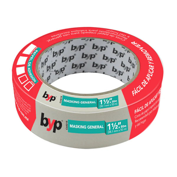 CINTA BYP USO GENERAL 1-1/2"X50 M CUG15