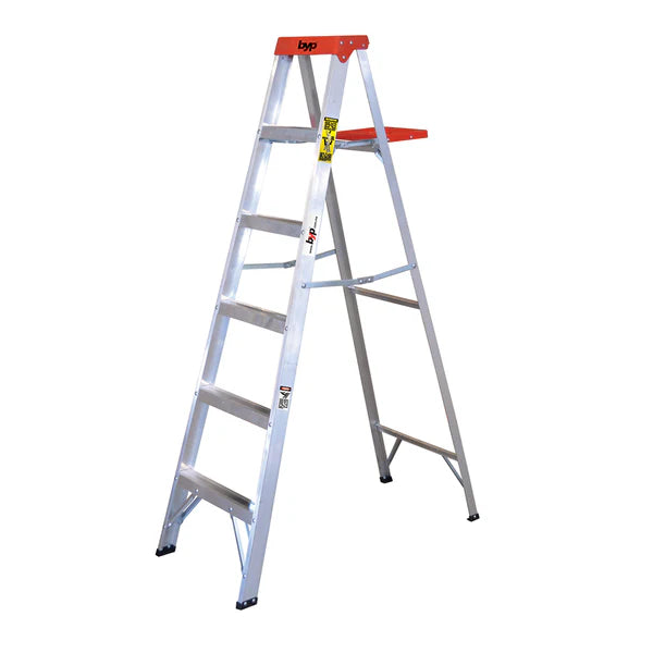 ESCALERA TIJERA ALUMINIO BYP 5 ESC T-III 150KG C/BANDEJA ETR35