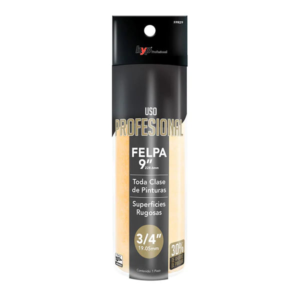 FELPA 9" BYP ALTA DENSIDAD 3/4 FPR29
