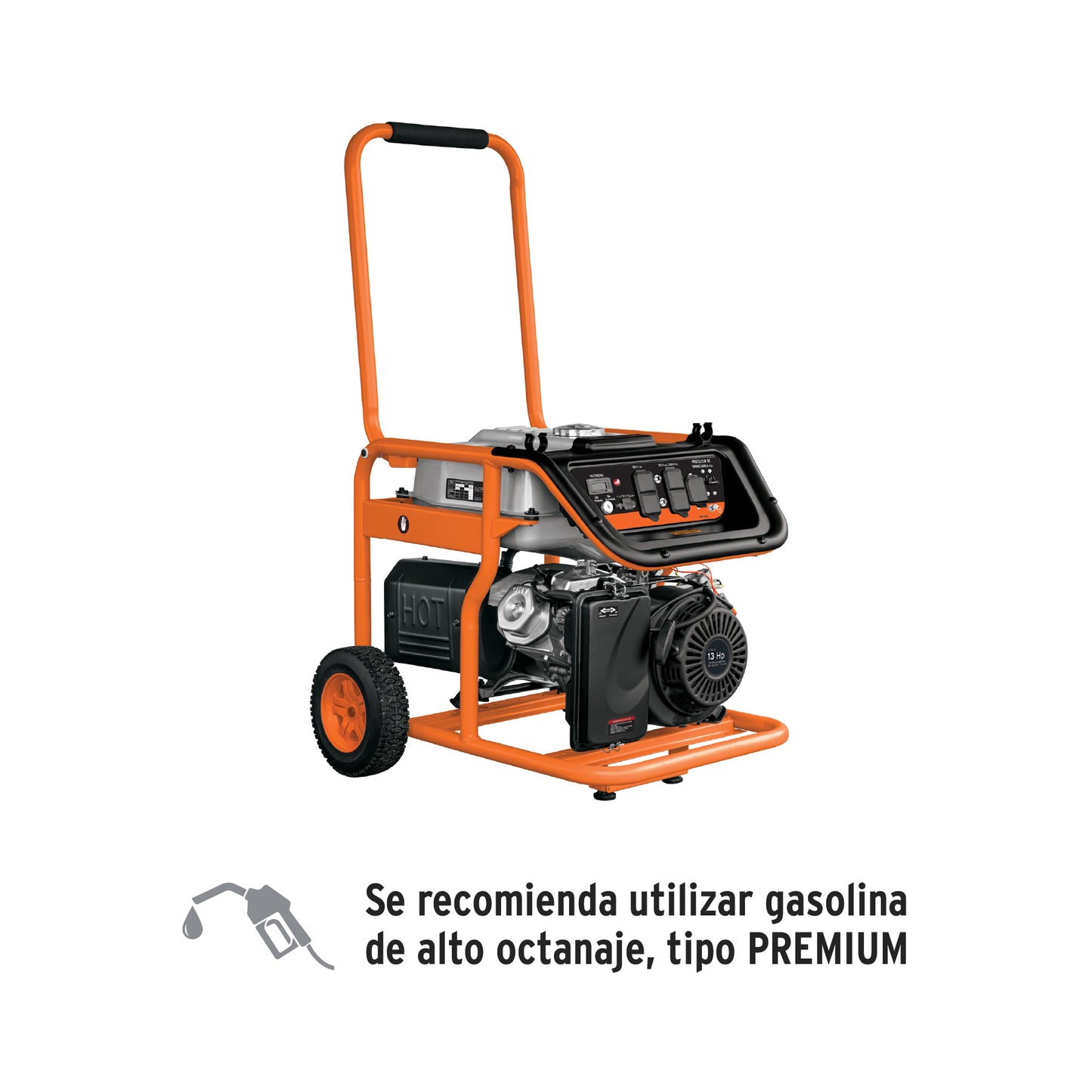 GENERADOR ELECTRICO A GASOLINA 7.5KW TRUPER (15344) GEN-55X