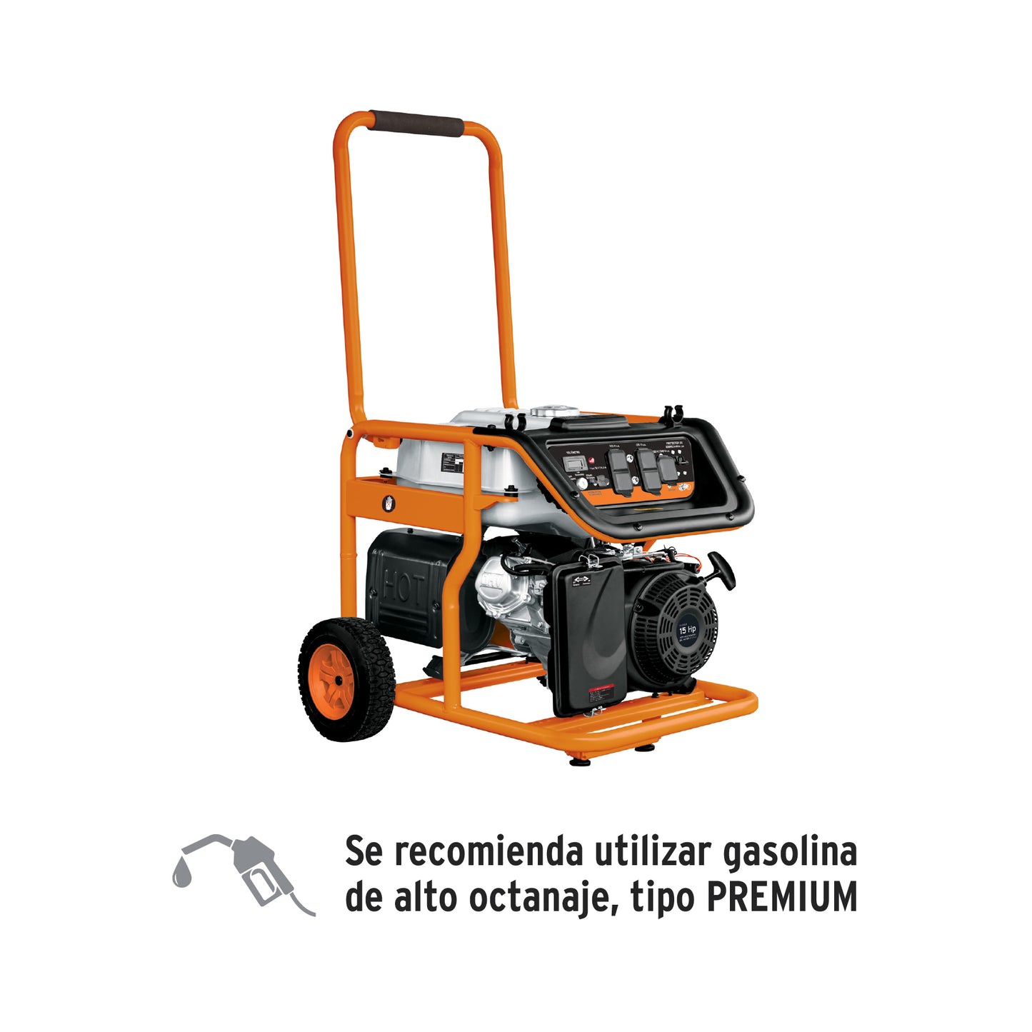 GENERADOR ELECTRICO A GASOLINA PORTATIL 8000 W (15345) GEN-80X