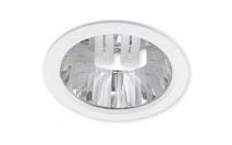 DOWNLIGHT FIT CENTER 2 X 14 W BLANCO L1947-1F0