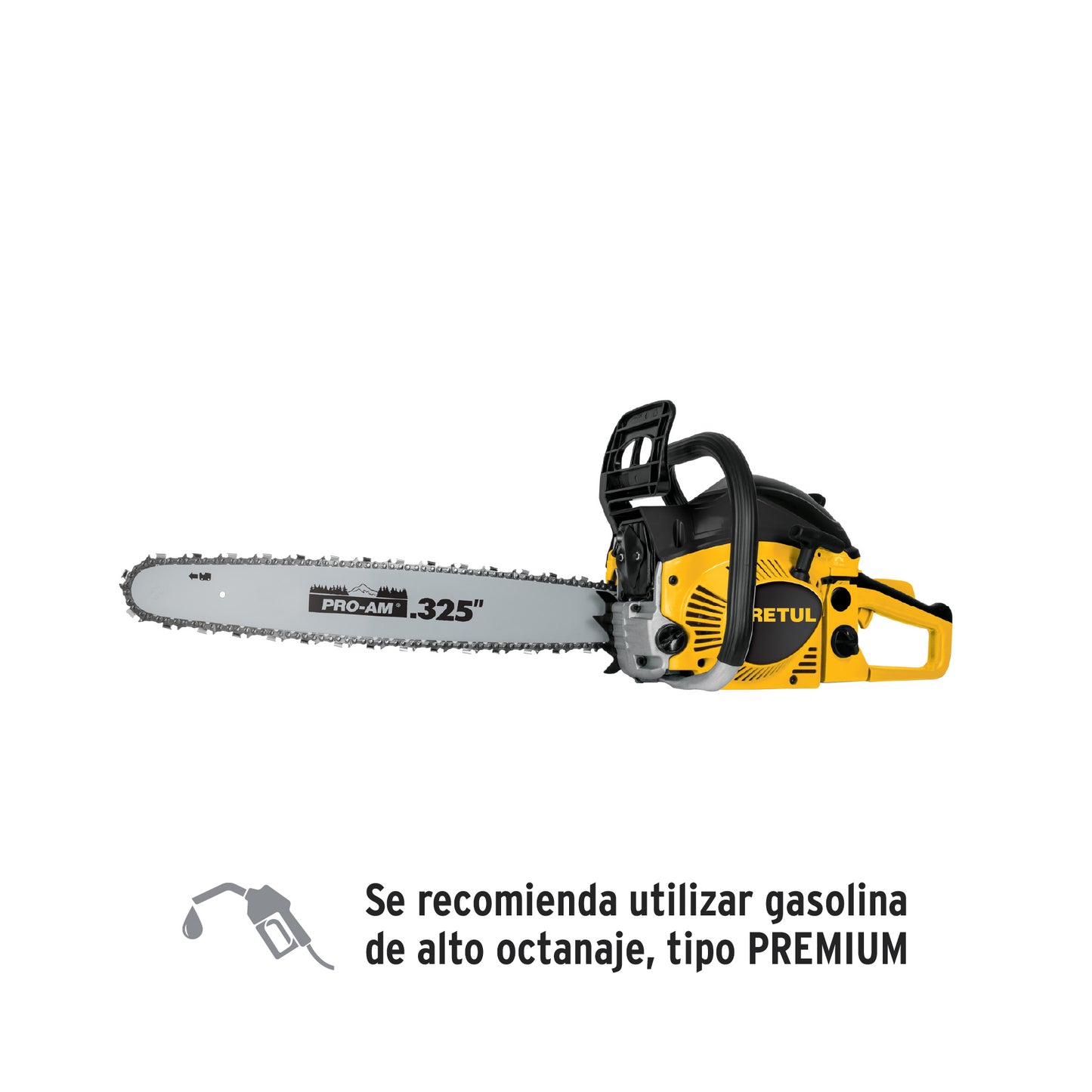 MOTOSIERRA 20" MOTOR 45 CC TRUPER (26015) MOT-4520P