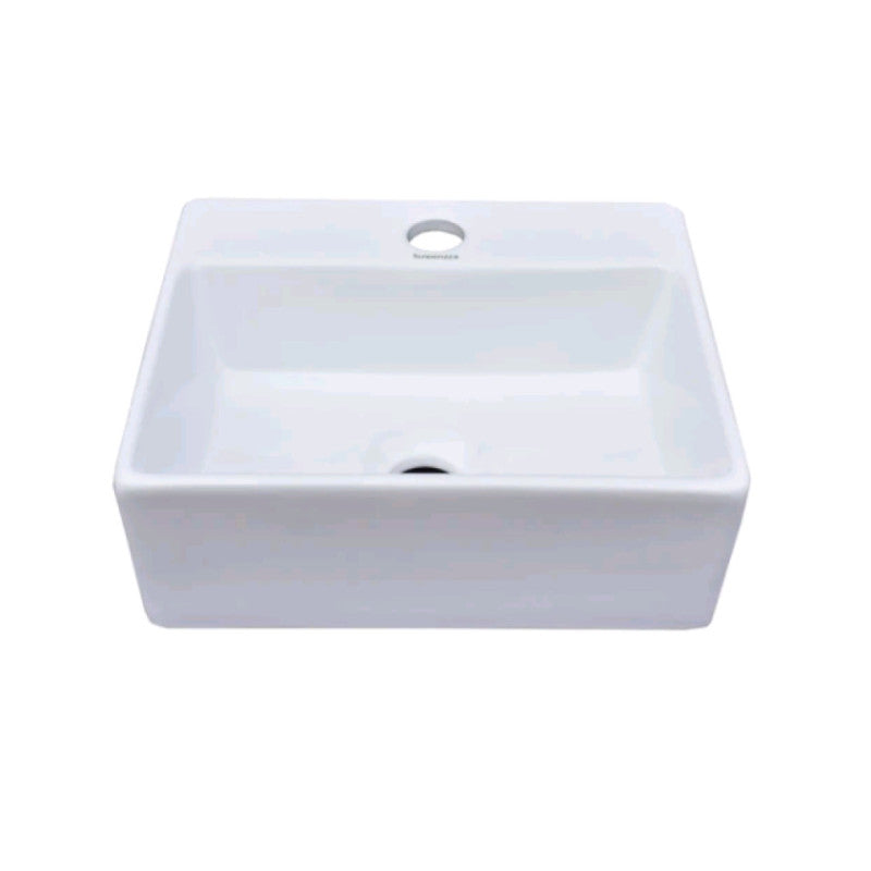 LAVABO SOBREPONER ORLANDO BLANCO 4 PULGADAS