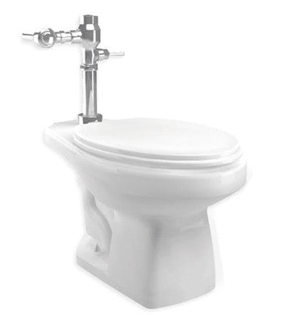 PAQUETE TAZA ALARGADA BLANCA Y FLUXOMETRO CATO