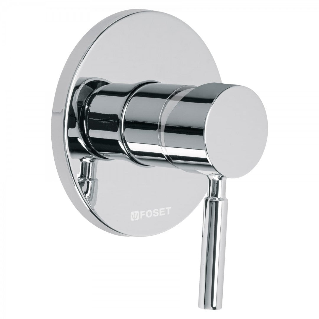 MONOMANDO P/ REGADERA CROMO FOSET (46789) TBM-71