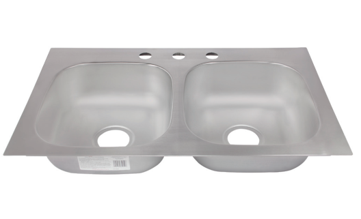 FREGADERO 2 TARJAS CM-8000 80X48