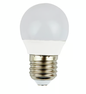 FOCO TIPO LED G-45 BASE E-26 4 WATTS 3000K G45E27-LED/4W/30