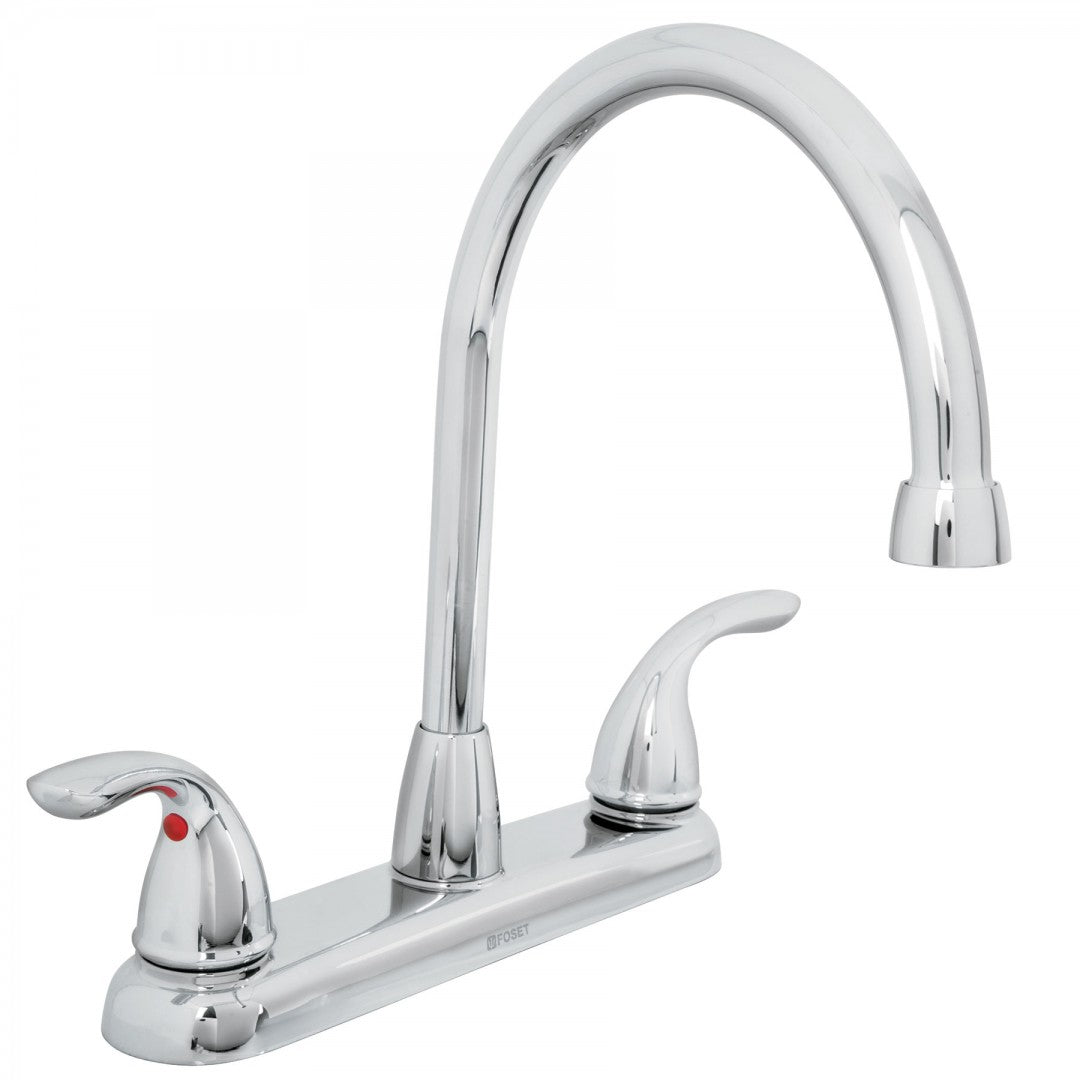 MEZCLADORA PARA FREGADERO CUELLO ALTO 8" FOSET AERO (49773) AEF-81