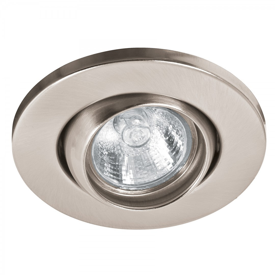 LUMINARIO DE EMPOTRAR DIRIGIBLE CURVO SATINADO VOLTECK (46625) LUEM-345S