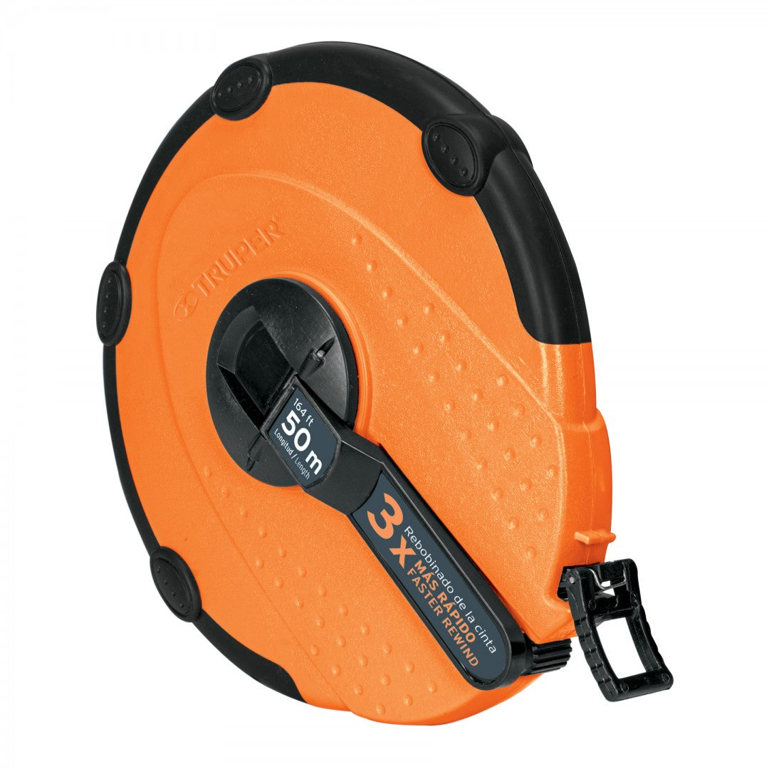 CINTA METRICA FIBRA DE VIDRIO TRUPER (12640) TP50ME (24) 50 MT