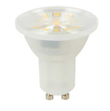 FOCO DICROICO GU10 LED LUZ CALIDA 03 WATTS GU10-SMDLED/3W/30