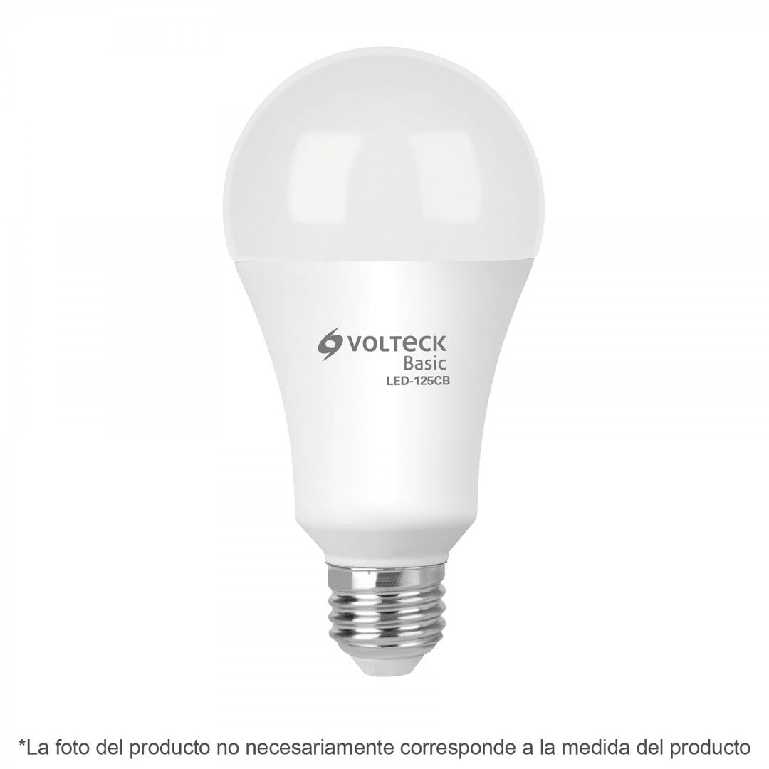 LAMPARA LED A19 16W E27 LUZ DE DIA VOLTECK (28066) LED-125FB