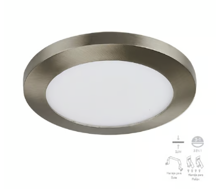 EMPOTRADO INTERIOR LED YDLED-15RD/9W/40S