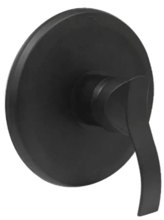 Rugo Monomando Para Regadera Negro Mate MEZCLADORA MONOMANDO P