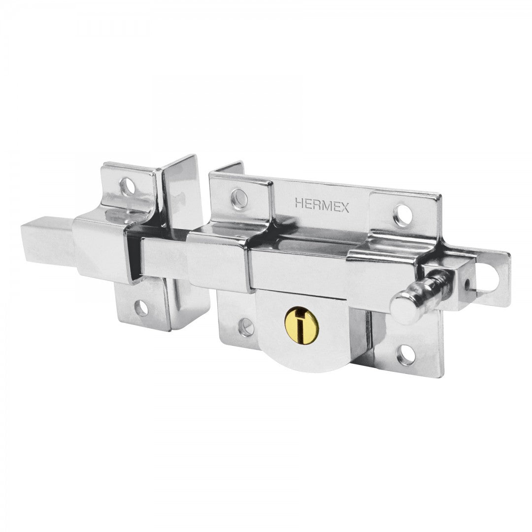 CERRADURA DE BARRA HERMEX CROMO IZQUIERD (43518) CB-45I 800-IL