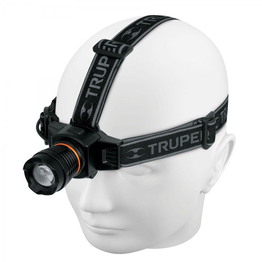 LINTERNA PARA CABEZA, 340 LUMENES RECARGABLE, 1 LED (16716) LI-CA-120R