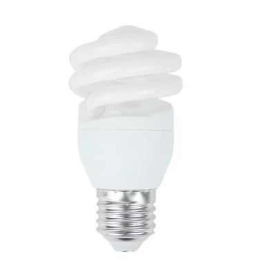 LAMPARA AHORRADORA ESPIRAL TECNOLITE 13 W CALIDA HEL-13W/27-T2