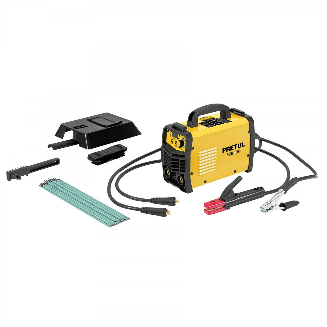 SOLDADORA INVERSORA 130 A, 127 V, PRETUL (27225)SOIN-130P