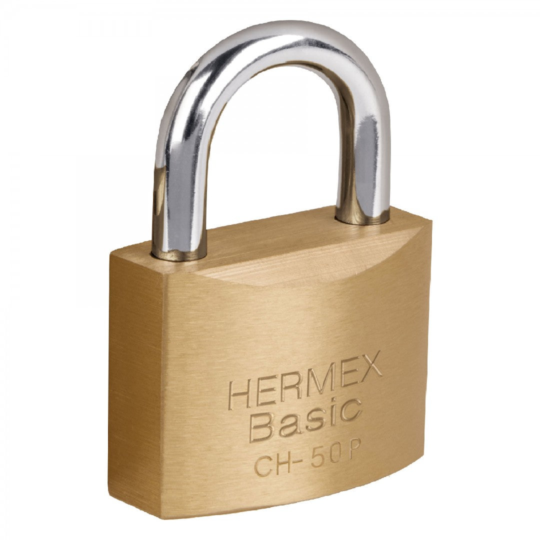 CANDADO DE HIERRO 50MM BLISTER HERMEX BASIC (23521) CHB-50P