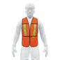 CHALECO DE SEGURIDAD REFLEJANTE NARANJA (21025) CHS-200N CHS-200N