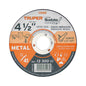 DISCO CORTE METAL EXTRAFINO TRUPER 4 1/2" (11585) DICOF-4516 SI