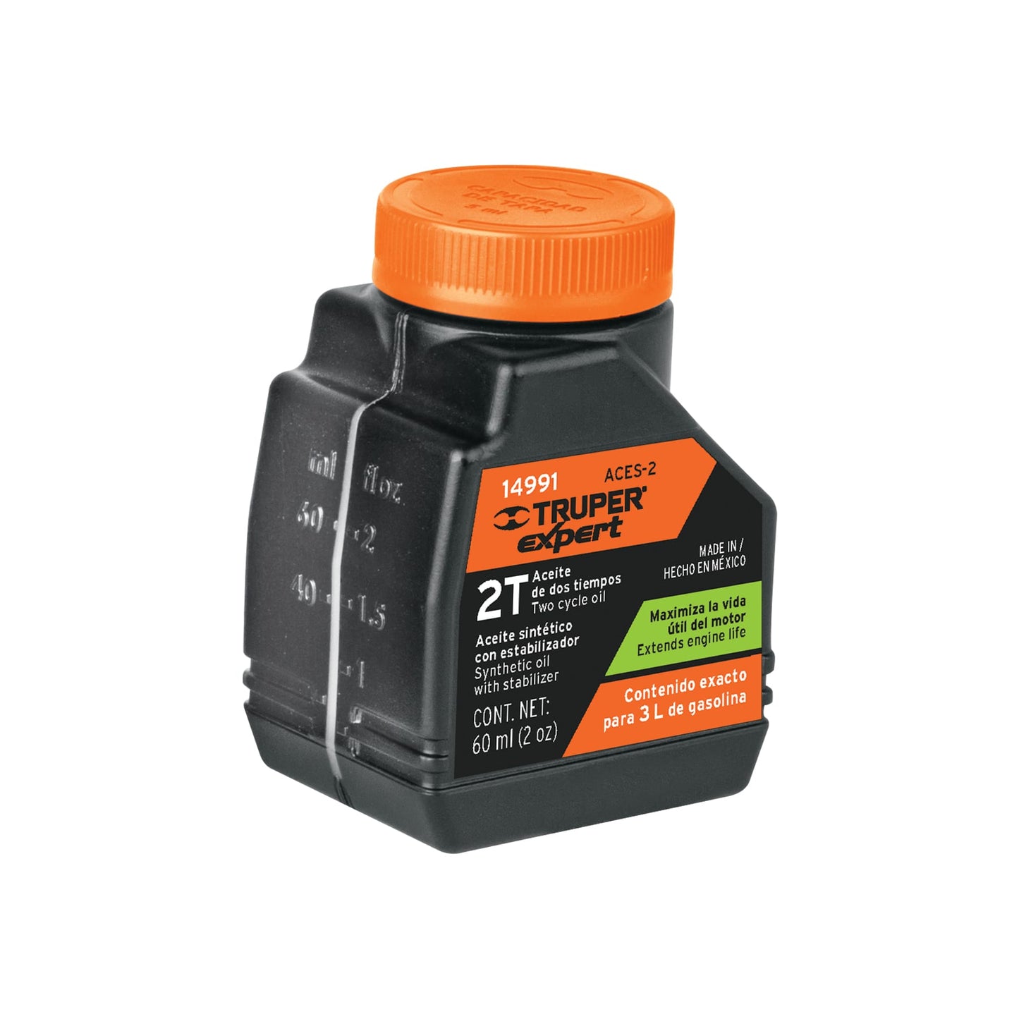 ACEITE SINTETICO P/MOTOR DE DOS TIEMPOS 2 L TRUPER (14991) ACT-2T-2
