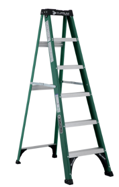 ESCALERA FIBRA DE VIDRIO CUPRUM TIJERA 5 ESCALONES C-3217-06
