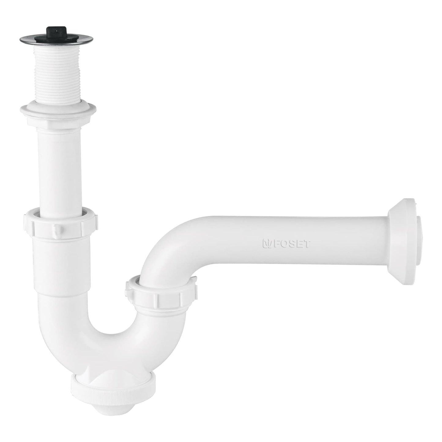 CESPOL POLIPROPILENO P/LAVABO CUBIERTA CROMADA 1-1/4 FOSET (49508) CE-234