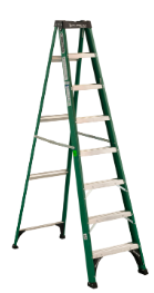 ESCALERA FIBRA DE VIDRIO CUPRUM TIJERA 7 ESCALONES C-3217-08