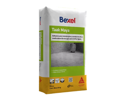 PEGAZULEJO TAAK MAYA BCO BEXEL 20 KG