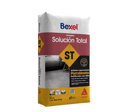 ADHESIVO SOLUCION TOTAL BEXEL GRIS 20KG
