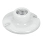 PORTALAMPARA CIRCULAR PORCELANA VOLTECK 3 1/2 ( 46523 ) POPO-15