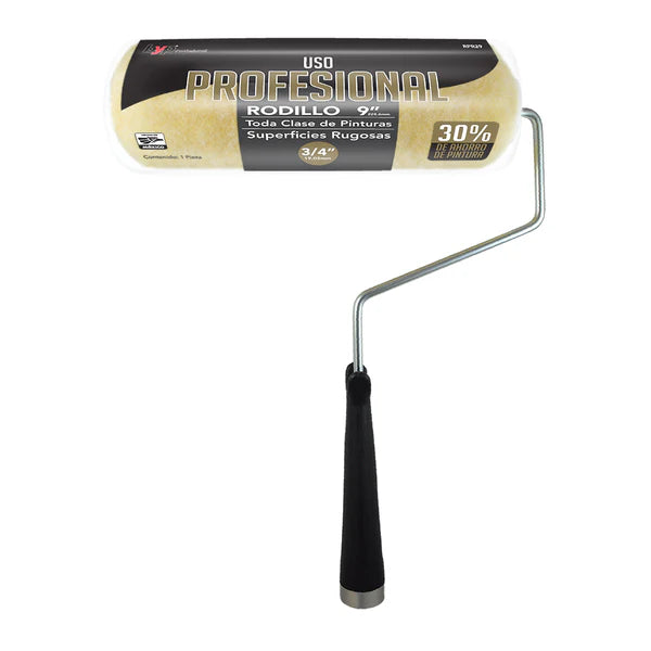 RODILLO 9" BYP PROFESIONAL ALTA DENSIDAD 3/4 RPR29