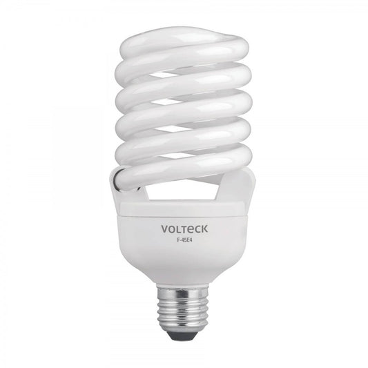 LAMPARA AHORRADORA ESPIRAL 10000 HR 45 WATTS (46828) F-45E4