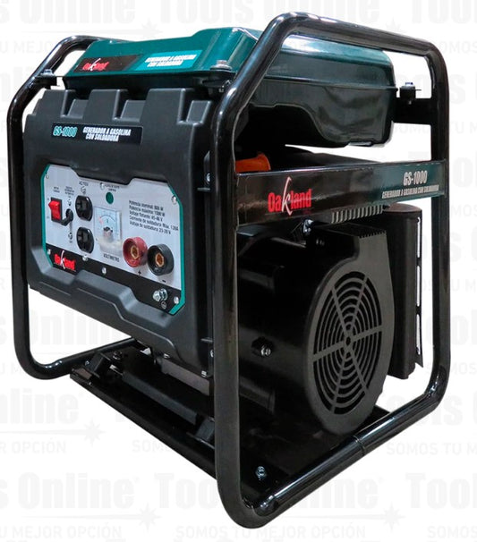 GENERADOR ELECTRICO C/SOLDADORA 1000W 7 HP 4 TEIMPOS GASOLINA GS-1000