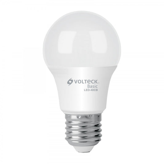 LÁMPARA DE LED TIPO BULBO A19 6 W, LUZ CÁLIDA, CAJA, BASIC (28060)LED-40CB