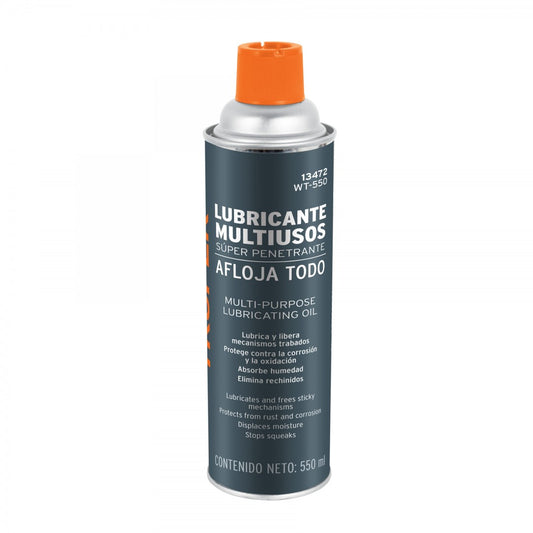 ACEITE AFLOJATODO EN AEROSOL 550 ML TRUPER (13472) WT-550