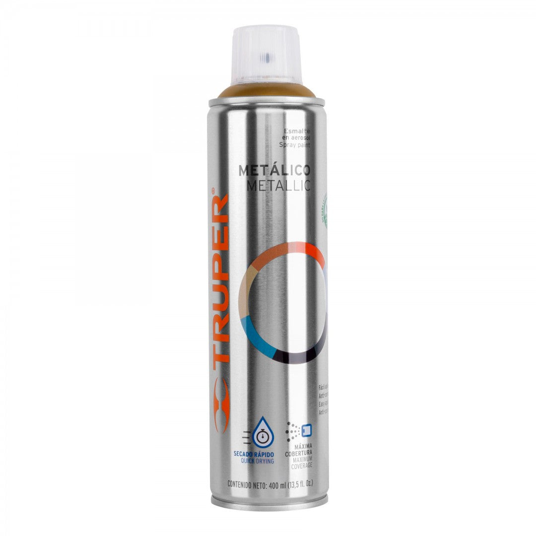 PINTURA EN AEROSOL METALICO ORO (19066) PAM-OR 400 ML