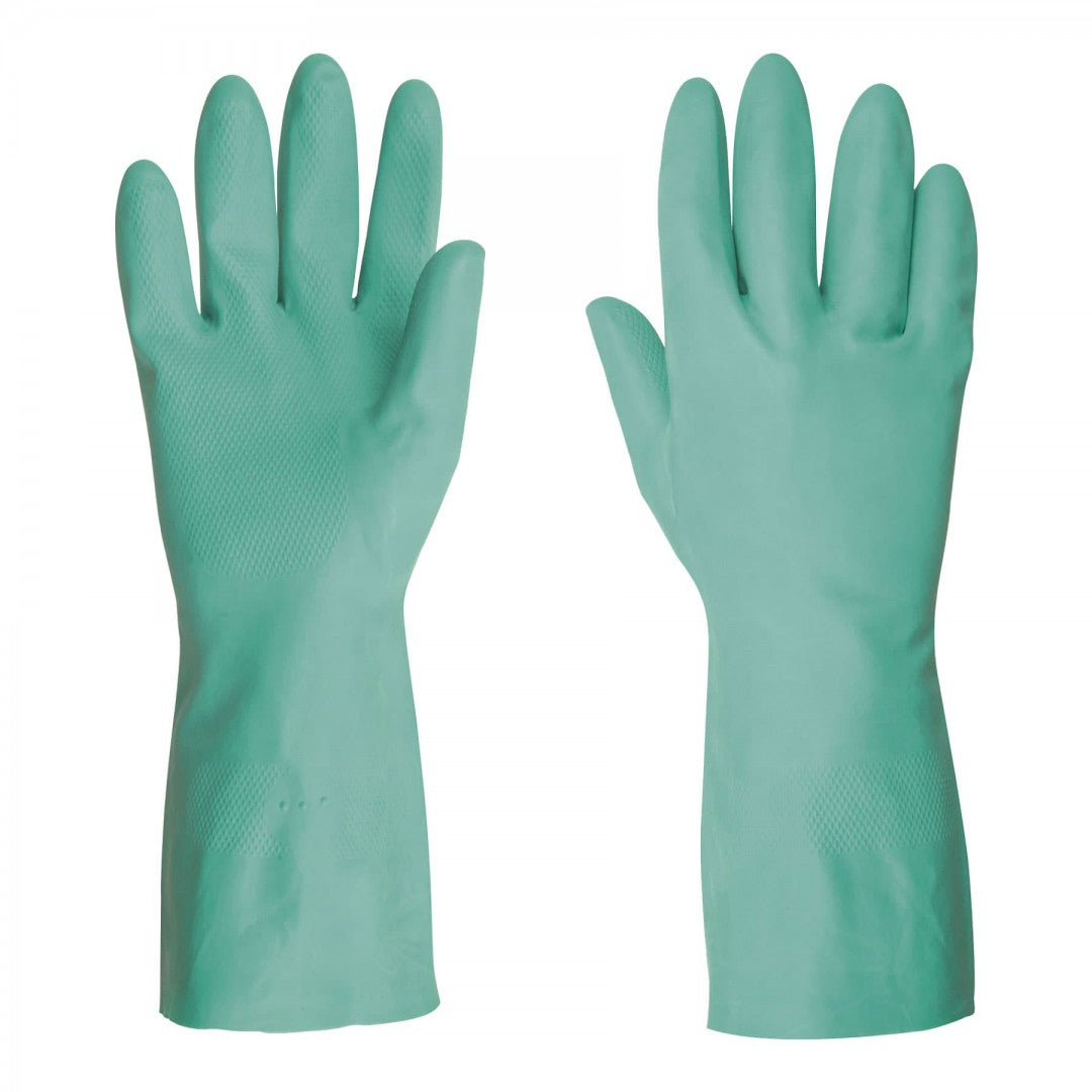 GUANTES DE NITRILO VERDE MULTIUSOS CHICOS (15322) GU-821