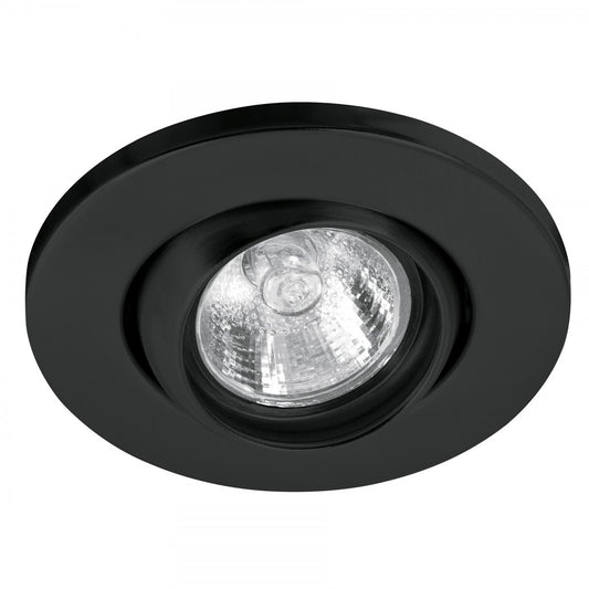 LUMINARIO REDONDO P/ EMPOTRAR DIRIGIBLE NEGRO (46624) EMP-107S