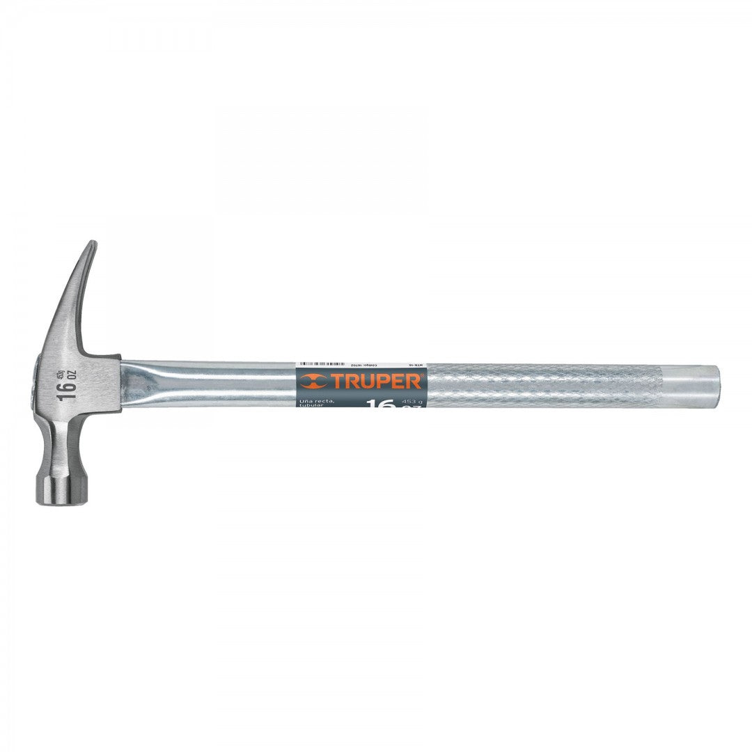 MARTILLO TRUPER UÑA RECTA 16 OZ. (16702) MTR-16 1 1/8