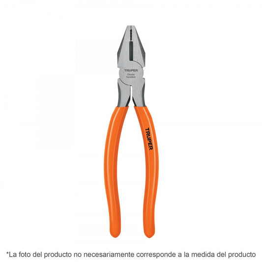 PINZA PARA ELECTRICISTA 6" MANGO DE VINIL TRUPER (17306) T200-6