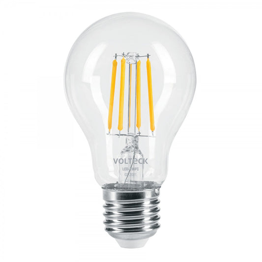 LAMPARA ESTILO ANTIGUO A19 6W E26 LUZ CALIDA VOLTECK (46211) LED-196FC