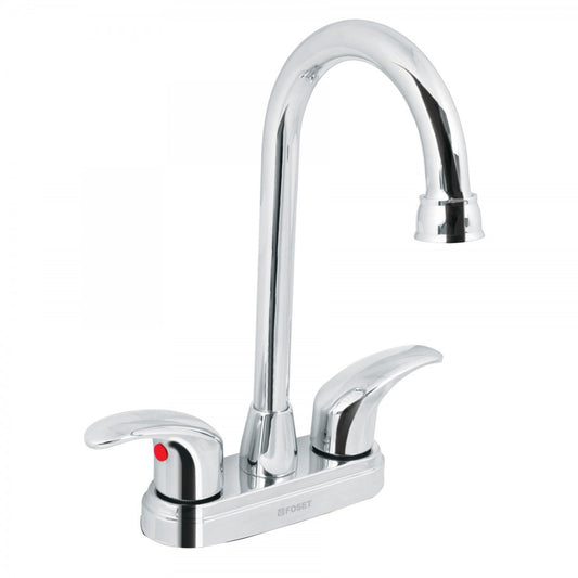 MEZCLADORA 4" P/LAVABO TIPO BAR MANERAL PALANCA FOSET (49691) AQM-62